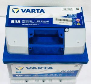 VARTA BATTERY B18- DIN43-543016037-(DIN TYPE) CAR BATTERY