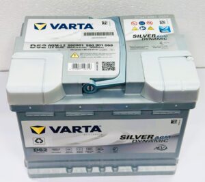 VARTA BATTERY D52- 560901068 -AGM60 AGM CAR BATTERY