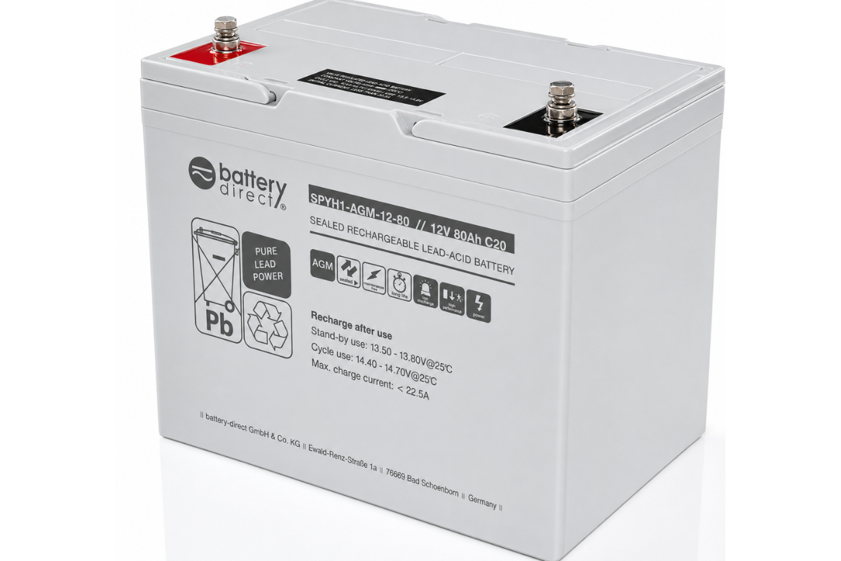 80Ah AGM battery